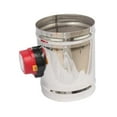 thumbnail image 3 of Zxpjkyu Stainless Steel Electric Air Duct Damper Valve for HVAC Air Balancing System OD 150mm AC220V, 3 of 9