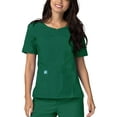 thumbnail image 2 of Adar Universal Women's Scrub Set - V-neck Scrub Top and Elastic Pull-On Scrub Pants, 2 of 7