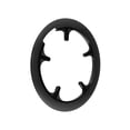 thumbnail image 4 of Unique Bargains 2 Pcs 6.5cm 5 Trous Vélo Pédalier Roue de Protection de la Chaîne de Protection Roue de Protection Noir, 4 of 7