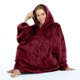 thumbnail image 2 of Solaris Oversize Sherpa, Crew Neck, Christmas Sweatshirt Hoodie (Women's, Men's), 2 of 6