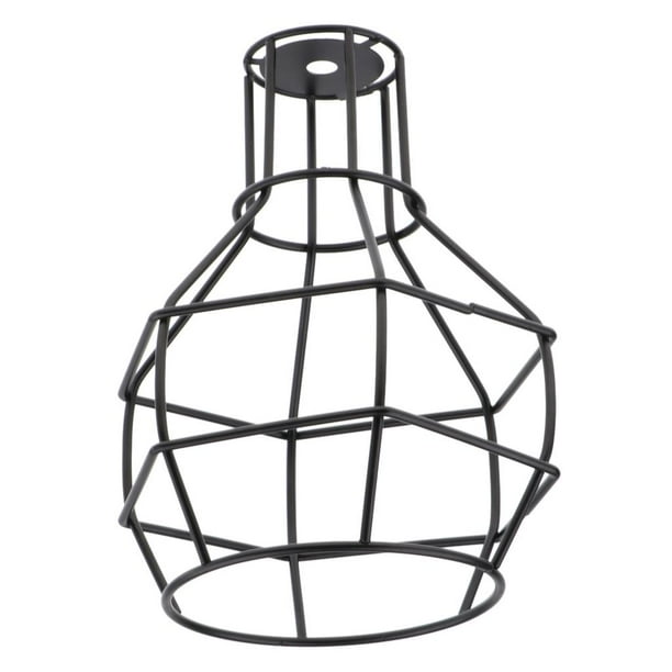 Jaula de alambre Yuyangstore estilo vintage industrial para iluminación colgante Tonos de lámpara de hierro vintage