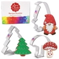 thumbnail image 3 of Ann Clark Gnome Cookie Cutter Set, 3-Piece, Made in USA, 3 of 9
