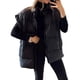 thumbnail image 2 of Chaleco Acolchado Extragrande de Invierno para Mujer, Ligero, con Cuello Alto, Sin Mangas, Acolchado y Bolsillos. Negro S, 2 of 10