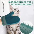 thumbnail image 3 of Xiangyi 2 in 1 Cat Hair Glove & Pet Fur Remover Glove, Dog Grooming Glove Brush for Shedding, Massage, Efficient Pet Hair Remover Mitt for Uproot Cleaner Clothes, Couch, Carpet, 3 of 6