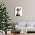 thumbnail image 3 of Stupell Industries Deer in Holiday Sweater Holiday Painting Gallery Wrapped Canvas Art Print Wall Art, 24 x 30, 3 of 8