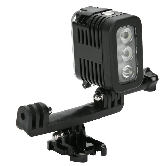 Luz de relleno subacuática, mini luz de buceo con video LED a prueba de agua de 45 m, solución innovadora de luz de relleno a prueba de agua