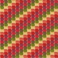thumbnail image 1 of Ahgly Company Machine Washable Indoor Square Transitional Red Area Rugs, 7' Square, 1 of 7