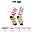 thumbnail image 3 of Balery Colorful Butterflies Calcetas Largas con Estampado para Hombre y Mujer – Suaves y Transpirables, Talla Única (US 5-11), 3 of 6