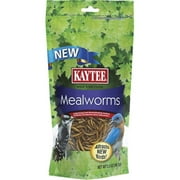 Angle View: Kaytee Products 100505651 3.5 oz. Mealworm Re Sealable Pouch