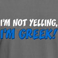 thumbnail image 3 of CafePress - Im Not Yelling Greek T Shirt - Mens Comfort Colors Shirt, 3 of 5