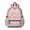 White Cat and Heart Pink Pattern, variant on Space Cat Coloring Page White Pattern Cute School Backpack with Padded Back and Adjustable Shoulder Straps 13.4"x11"x4.7"