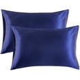 thumbnail image 1 of Funda de almohada de satén para el cabello y la piel, paquete de 2 - Fundas de almohada de tamaño estándar - Fundas de almohada de satén con cierre de sobre Xemadio LRWJ057-30, 1 of 6