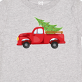 thumbnail image 4 of Inktastic Christmas Vintage Truck with Christmas Tree Boys or Girls Baby T-Shirt, 4 of 5