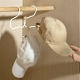 thumbnail image 6 of Msgweeeg Over Door Hook Door Hanger 1pcs Hat Storage Rack Metal Material Household Multifunctional Clothes And Hat Storage Hook Baseball Cap And Camisole Clothing And Bag Display Rack, 6 of 7