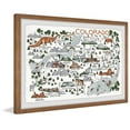 thumbnail image 2 of Marmont Hill Colorado Map Destinations IV Framed Wall Art, 8" x 12", 2 of 5