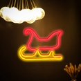 thumbnail image 3 of Led Neon Light Led Night Light Christmas Sled Led Neon Lamp Usb/battery Operated Desktop Decor with Stunning Visual Effect, 3 of 5