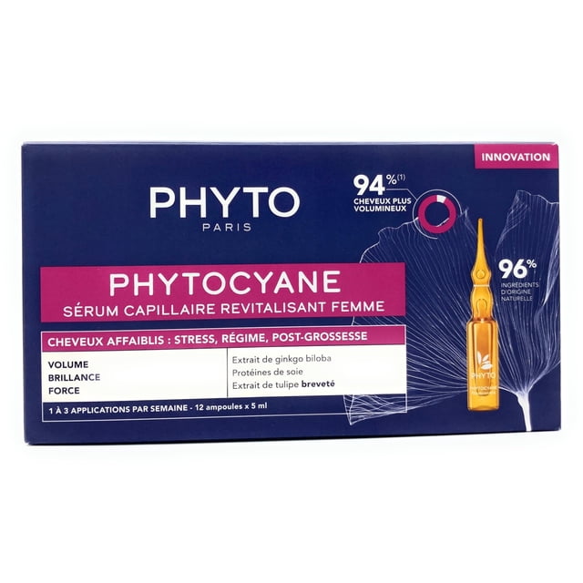 Tratamiento revitalizante PHYTOCYANE Women Reactional Hair