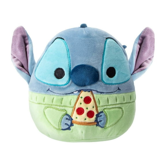 Squishmallows 6" Disney Stitch Eating Pizza