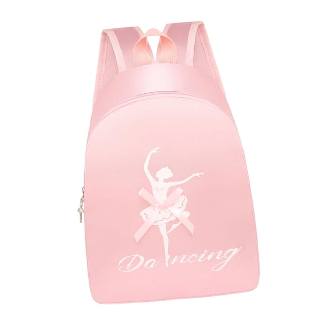 Mochila de ballet, bolsa portátil para bailarinas, ideal para viajes deportivos de baile. rosa