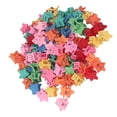 thumbnail image 4 of Pinzas Para La Mandíbula Del Cabello Con Forma De Estrella, Cierre Seguro, Resina Llamativa, Colores Surtidos, 100 Piezas, Pinzas Para El Cabello Para Varios Peinados Para Fiestas, 4 of 7