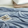 thumbnail image 4 of Cooling Blanket Summer Blanket Light Blanket Cold Blanket Cooling Summer Blanket Cooling Blanket Milk Fleece Lattice  Blanket Summer Cold Single Nap Blanket For Sofa Bed Office, 4 of 5
