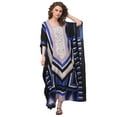 thumbnail image 3 of Women's Plus Size Polyester Kaftan Dresses for Women Casual Long Printed Caftan Plus Size Maxi Kimono Ladies Girls Caftans Online by Oussum, 3 of 7