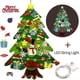 thumbnail image 2 of Árbol De Navidad De Fieltro Diy, Con Luces Led, Decoraciones Navideñas De Pared, 2 of 5
