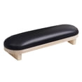 thumbnail image 1 of Nail Arm Rest Cojín Base de madera portátil para manicura Nail Salon Nail Corto negro Zulema Almohada de manos de arte de uñas, 1 of 7
