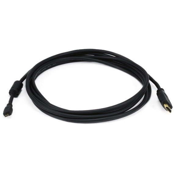 Monoprice Standard HDMI Cable - 6 Feet - Black | With HDMI Micro Connector, 1080i @ 60Hz, 4.95Gbps, 34AWG