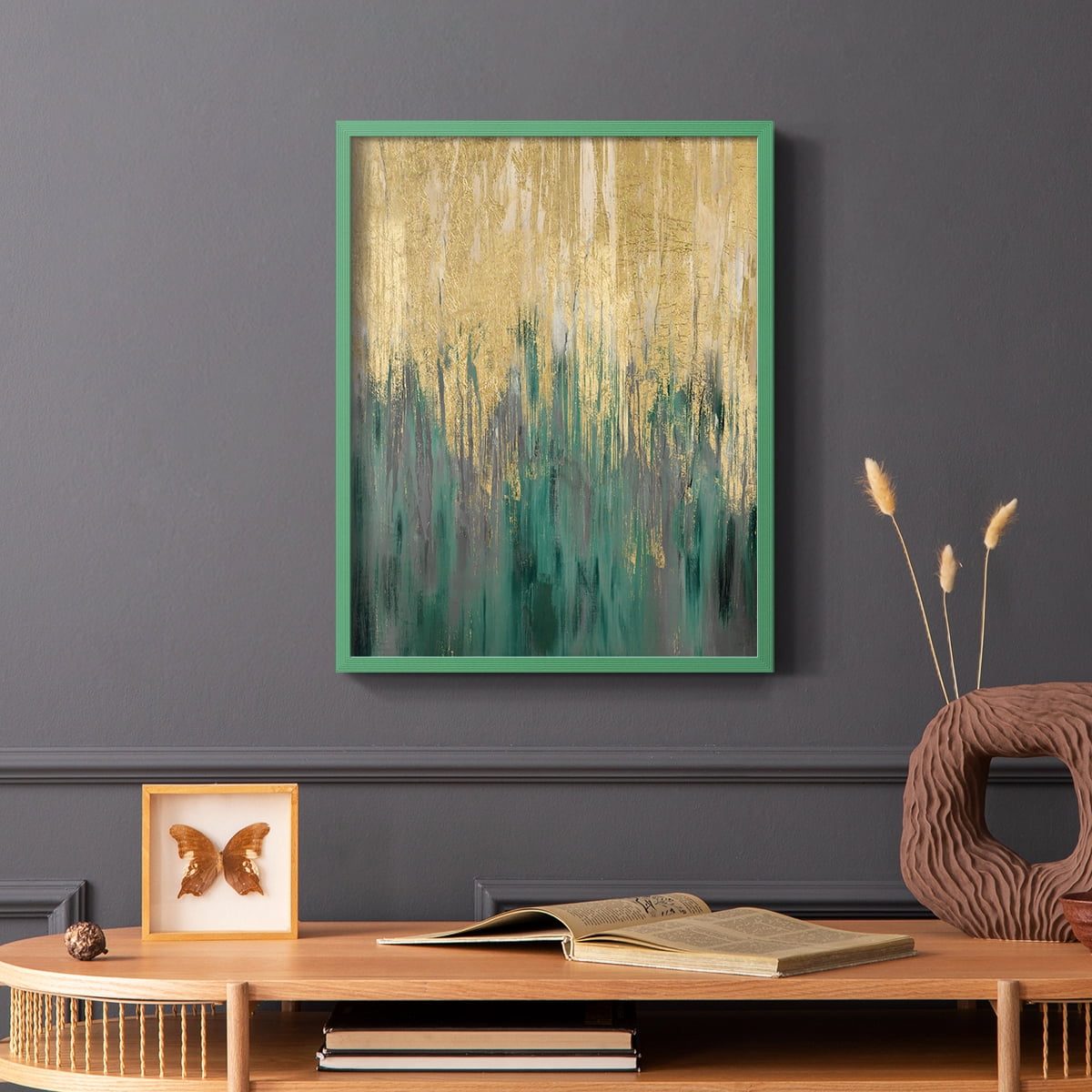 Catskill Forest in Paper Solid Wood 8 x 10 Framed Print