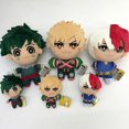 thumbnail image 4 of 1pc 13/25CM My Hero Academia Izuku Midoriya Katsuki Bakugou Shouto Todoroki Plush pendant toy Soft Stuffed Dolls Gift, 4 of 5