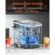 thumbnail image 5 of VEVOR Máquina de hielo portátil de encimera, 11 kg/24 h, autolimpiable, con cesta para pala, para bar en casa, 5 of 9