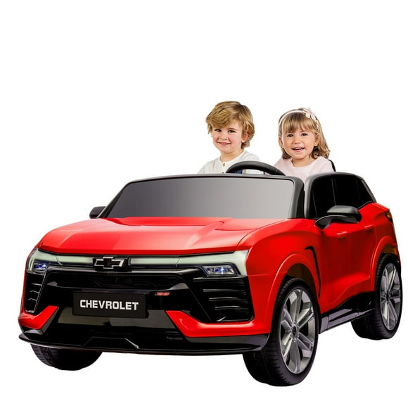 Yiwa 24V 2-Seater Ride On Truck SUV for Kids, Battery Powered Electric Car with Remote Control, MP3 & Bluetooth Music, Licensed Chevrolet Blazer