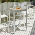 thumbnail image 4 of Lagoon Russ Rattan Bar Table with Aluminum Legs, 4 of 4
