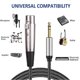 thumbnail image 5 of XLR Female to 1/4 Inch TRS Jack Cable HD Sound Lead Balanced XLR Jack for Dynamic Microphone Mic Cord, 5 of 5