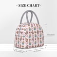 thumbnail image 2 of Balery Hello Easter Bolsa de Almuerzo para Mujeres, Caja de Almuerzo, Bolsa de Almuerzo Pequeña Impermeable, Tote de Almuerzo Reutilizable con Gran Capacidad, 2 of 6