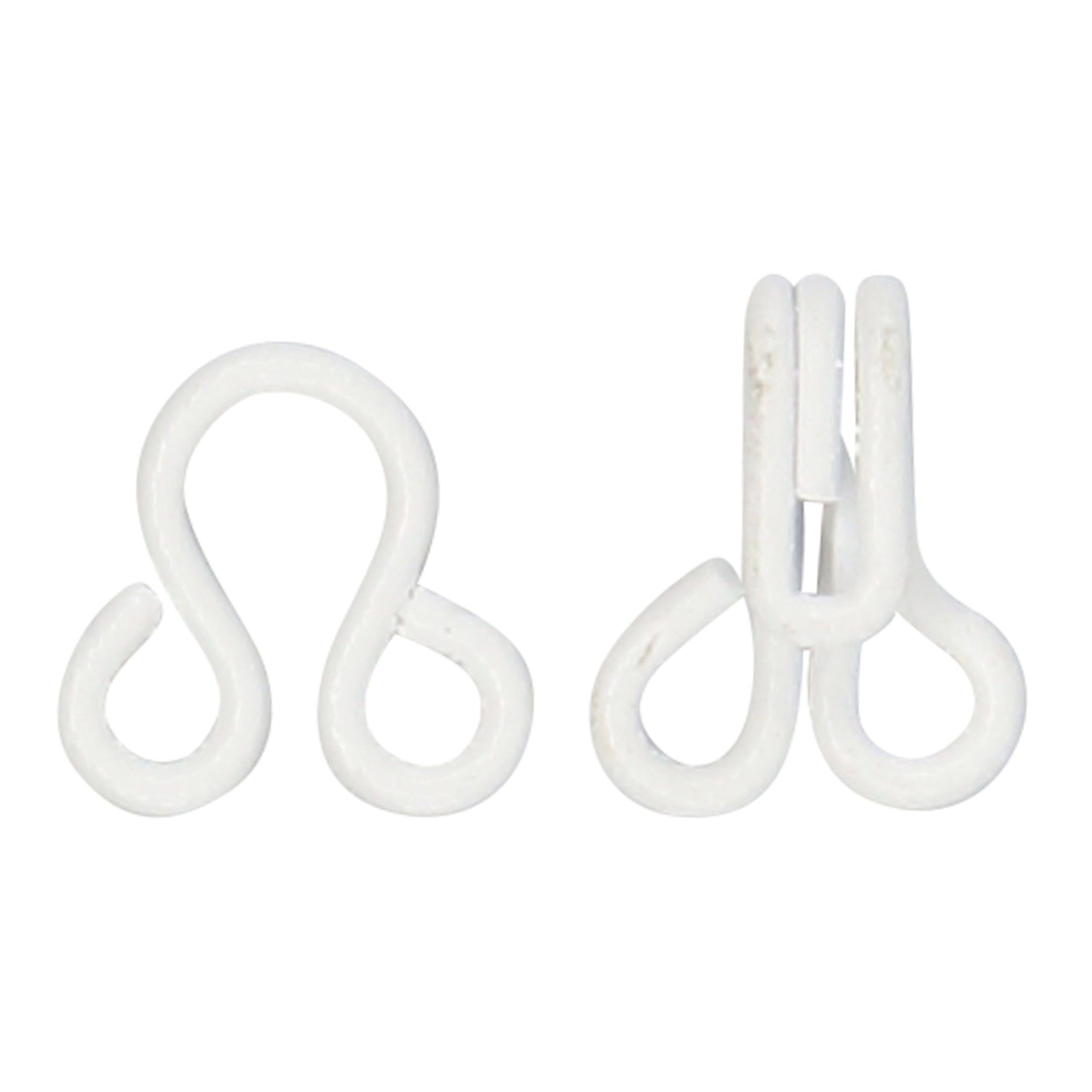 Brewer Sewing - Hooks & Eyes White 20ct. sizes 1 & 2