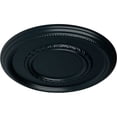 thumbnail image 3 of Ekena Millwork 17 3/8"OD x 1 1/8"P Federal Roped Large Ceiling Medallion (Fits Canopies up to 7 3/4"), Hand-Painted Night Shade, 3 of 6