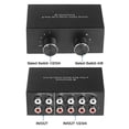 thumbnail image 5 of Bi-Directional 4-Way RCA Audio Switch 2x4/4x2 Stereo L/R Channel Selector, 5 of 5