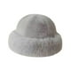thumbnail image 2 of Gorro de invierno de piel sintética para snowboard Gris claro, 2 of 8