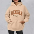 thumbnail image 4 of Hoodies for Women 2025 Long Sleeve Y2K Graphic Hoodie with Pockets Hooded Sweatshirt Women Pullover, 4 of 5