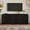 Black, variant on Leumius Farmhouse Curved Edge TV Stand with Large Cabinets for TVs up to 70", Minimalist Wood Grain Media Console with Cable Management and Adjustable Shelves for Living Room, Natural