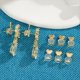 thumbnail image 3 of 8 Piezas Respaldos de Aretes para Orejas Caídas, Reemplazos de Respaldos de Levantadores de Aretes para Aretes Pesados,, 3 of 5