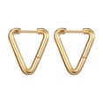 thumbnail image 1 of LYMAYTER Boucles d'Oreilles pour Femmes 1 Paire - Acier Géométrique, Multi - Formes, 1 of 6
