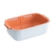 thumbnail image 5 of Cesta de drenaje telescópica multifuncional plegable retráctil sobre el fregadero colador de fregadero de cocina de doble colador plegable Naranja Gloria Cesta de drenaje, 5 of 9