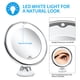 thumbnail image 2 of Espejo De Maquillaje Con Aumento 10x Espejos Cosméticos Con Luz LED Espejo De Maquillaje Con Aumento 10X Con Luces Espejos Cosméticos Con Luz LED Portátiles Para Baño De Mesa, 2 of 8