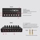 thumbnail image 5 of Mezclador de Audio Compacto de 6 Canales, Mezclador Estéreo de Alto Rendimiento y Ruido Ultrabajo para Guitarras, Bajos y Teclados, 5 of 5
