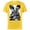 Yellow, variant on Marvel X-Men Mutant Super Heroes Black and White - Short Sleeve Cotton T-Shirt for Adults - Customized-Black