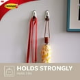 thumbnail image 3 of Command Brushed Nickel Forever Classic Metal Hook, Holds 3 lbs, Decorate Damage-Free, Indoor Use FC12-BN-2ES, 3 of 9
