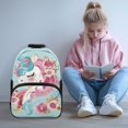 thumbnail image 2 of HUIACONG Strawberry Axolotl School Backpack for Girls Boys Ages 6-18 Large Capacity Ergonomic Padded Breathable Straps Back to School Backpack for Elementary Middle High School Daily Use, 2 of 7